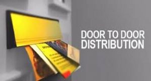 लोगों को जागरूक करने के लिए डोर-टू-डोर पर्चे बांटे गये