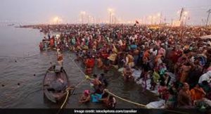 समय की कमी होने से माघ मेले की पूरी नही हुई  तैयारियां , मकर संक्रांति के उत्साव पर कल कर सकेंगे स्नान