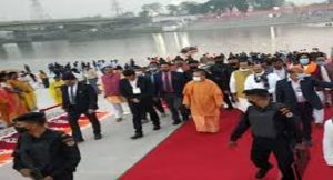 सीएम योगी ने गोरखपुर में जानिए कितने करोड़ से बने तीन घाटों और शवदाह गृह का किया लोकार्पण