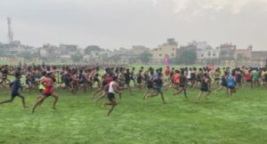 Agniveer भर्ती का दूसरा दिन: मैदान में कीचड़, फिर भी खूब दौड़े युवा, जूतों में पानी भरा तो टूटे सैकड़ों सपने