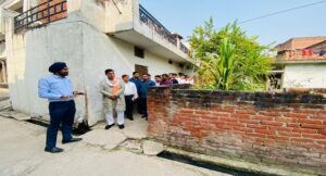 नगर विकास मंत्री ने स्थलीय निरीक्षण कर परखी डेंगू की हकीकत, नगर आयुक्त मौके पर मौजूद