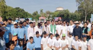 सरोजनी नगर विधायक राजेश्वर सिंह ने किया क्रिकेट लीग का शुभारम्भ