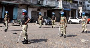 पश्चिम बंगाल में सुरक्षा चाक-चौबंद, केंद्रीय बलों तथा पुलिस की कड़ी नजर
