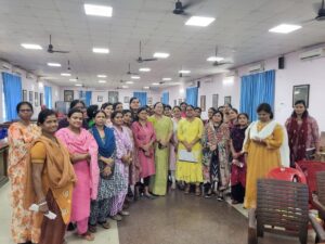 उत्तर प्रदेश नगर निगम अधिकारी/कर्मचारी महिला संगठन की चौथी बैठक हुई सम्पन्न