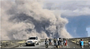 सावधान! इथियोपिया में फटे ज्वालामुखी के राख का गुबार दिल्ली तक पहुंचा, उड़ानें रद्द