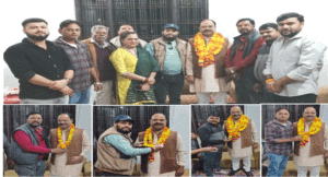 डॉ राजेश्वर सिंह प्रतिनिधि टीम ने संजय सिंह चौहान को जन्मदिन पर दी हार्दिक शुभकामनाएं